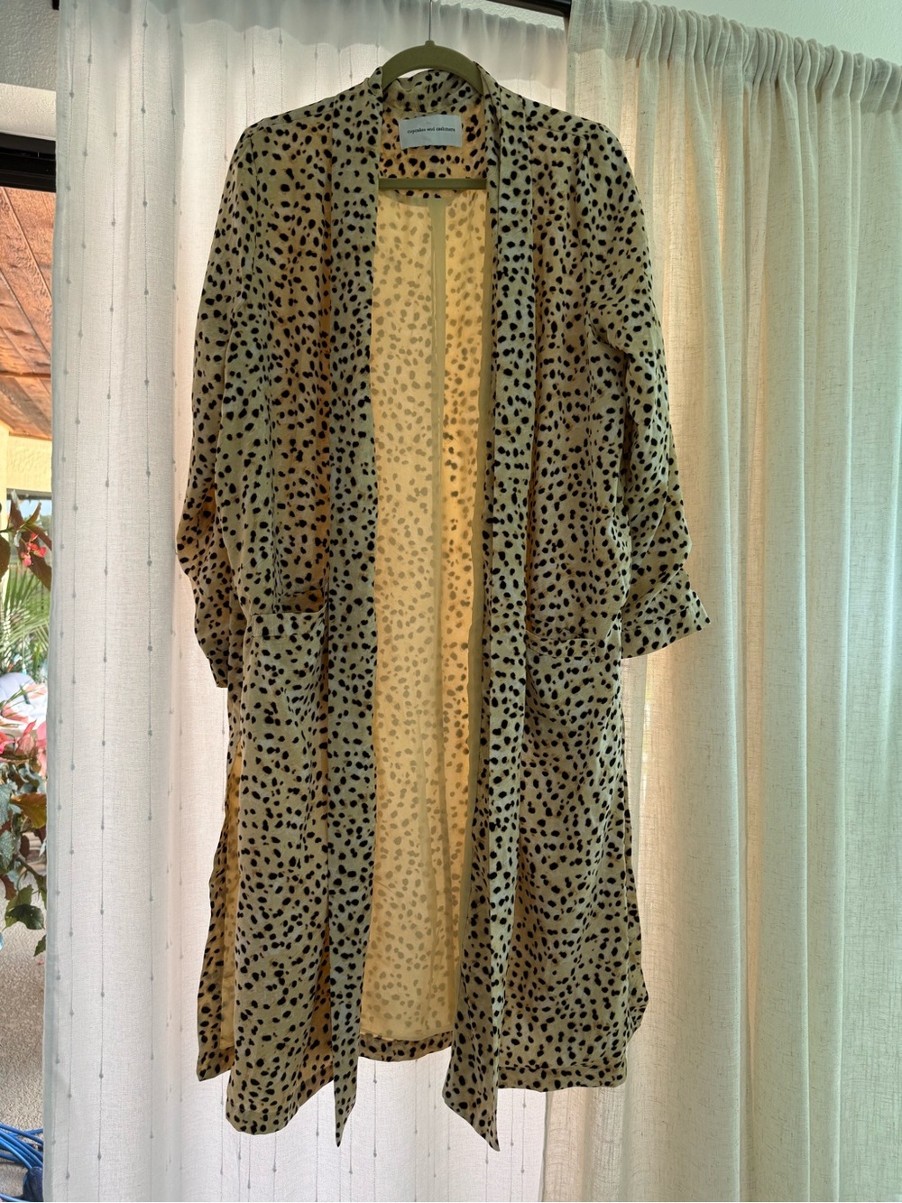 🐆 Leopard Print Robe/Jacket